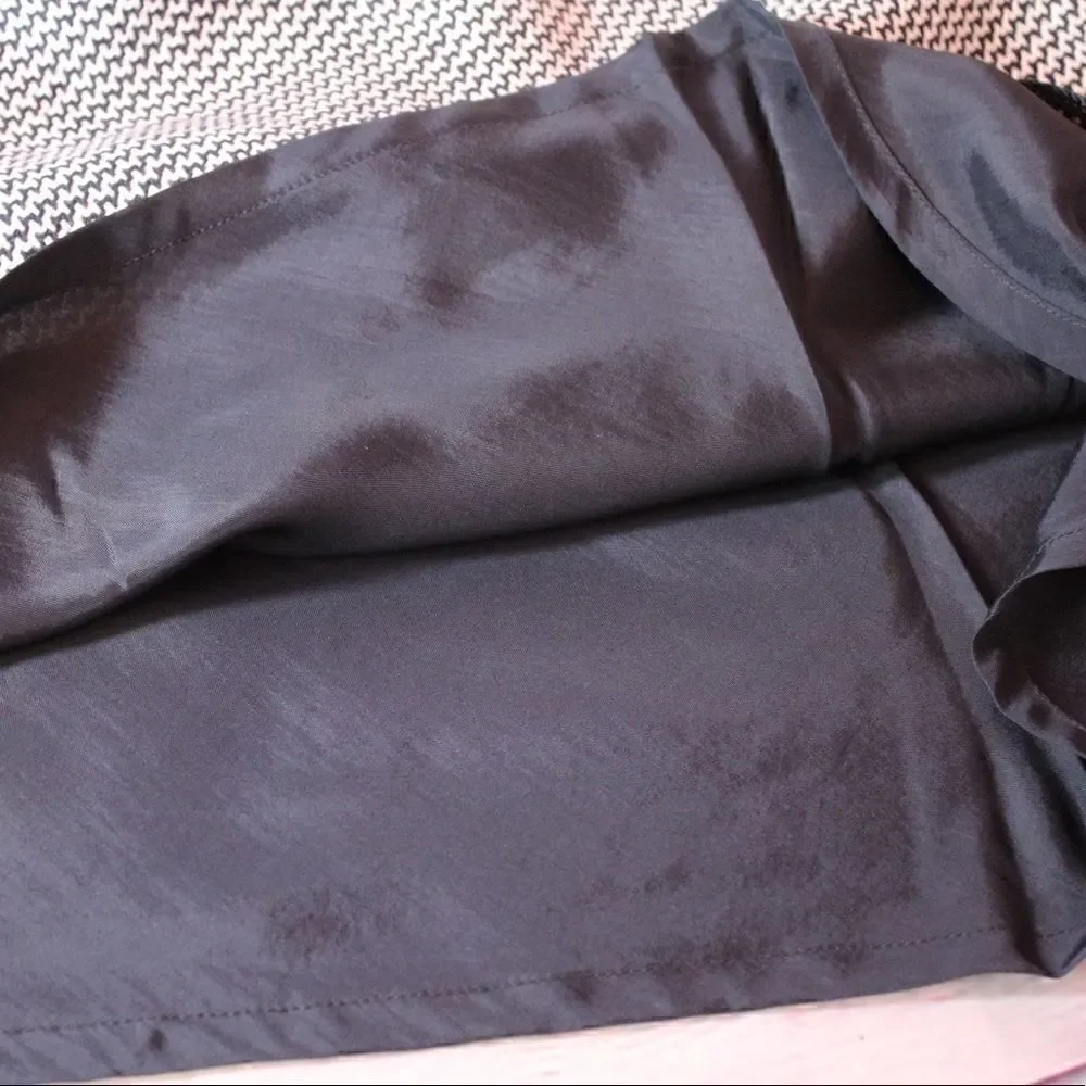 ANN KLEIN New York Linen Career Skirt Size 12